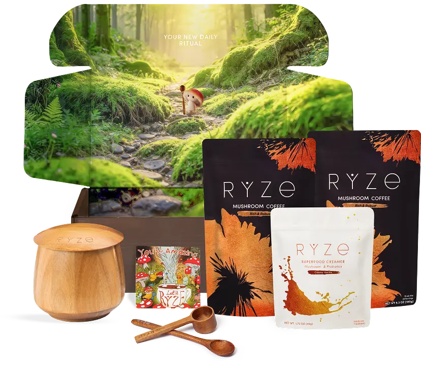 Ryze Dark Roast Ritual Set 3 Month Plan